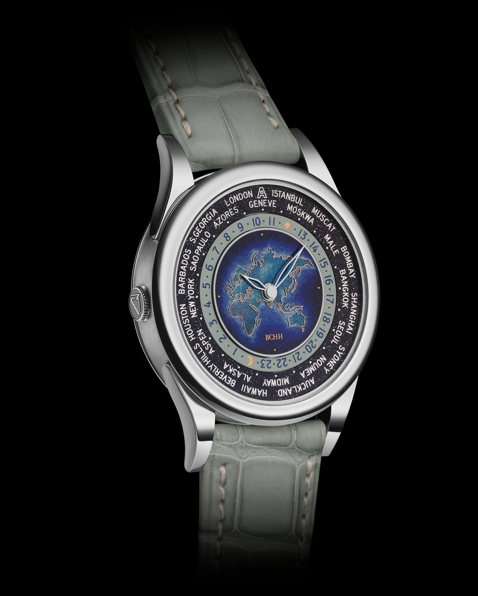 Celestial Body Series Sky Quartz Watch Waterproof Leather Strap Tourbillon  Watch | eBay